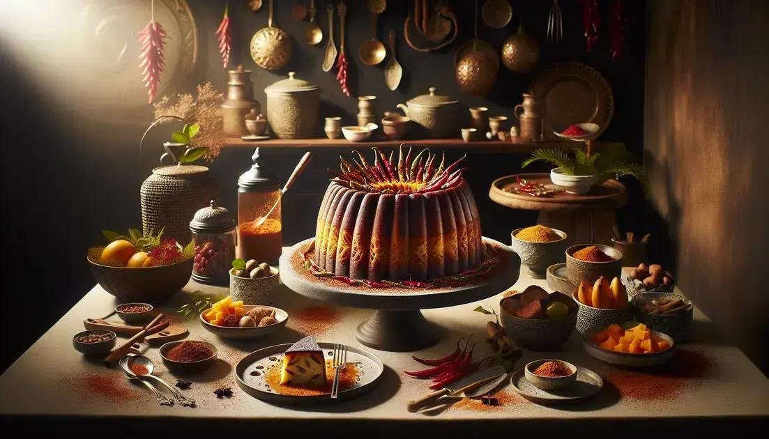 Bolo de rolo apimentado: Uma versão gourmet inesperada