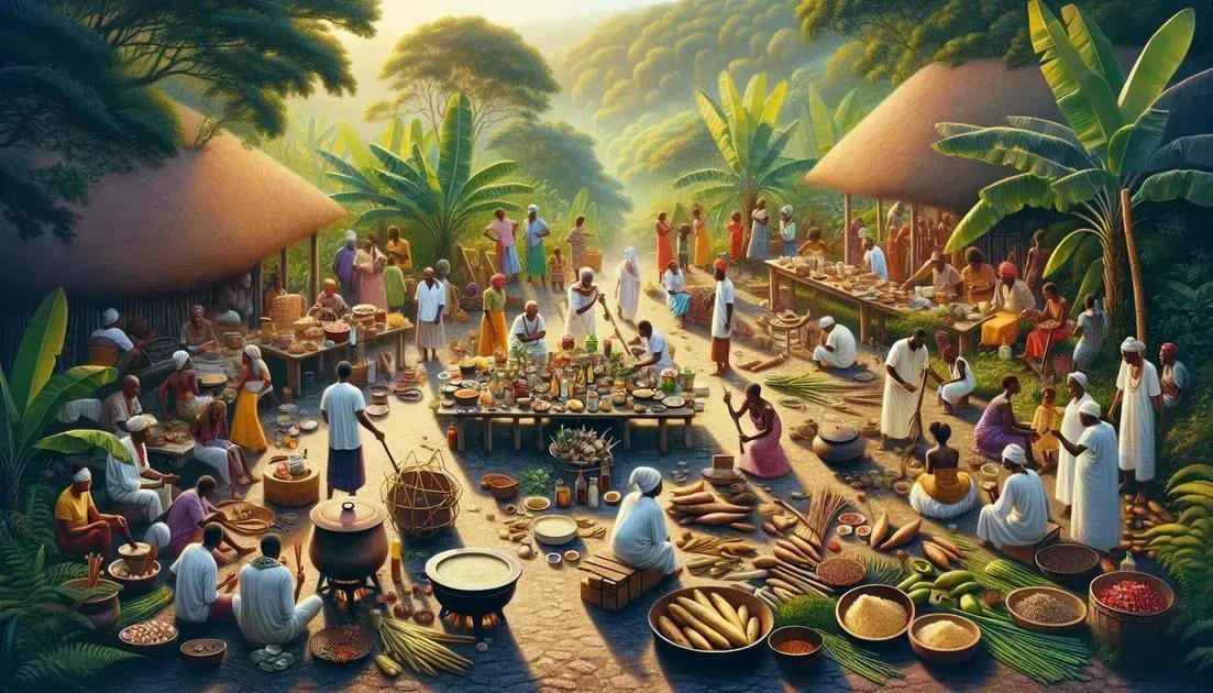 Gastronomia quilombola revelada: Sabores preservados nas comunidades
